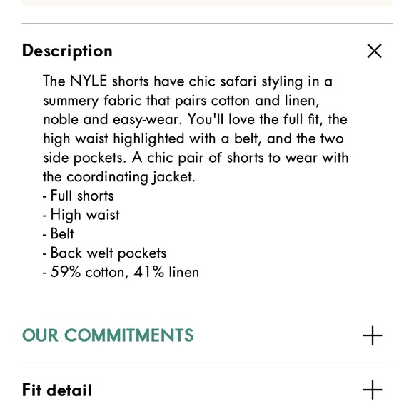 NWT ba&sh Nyle Shorts FR3/ US Large - Picture 7 of 7